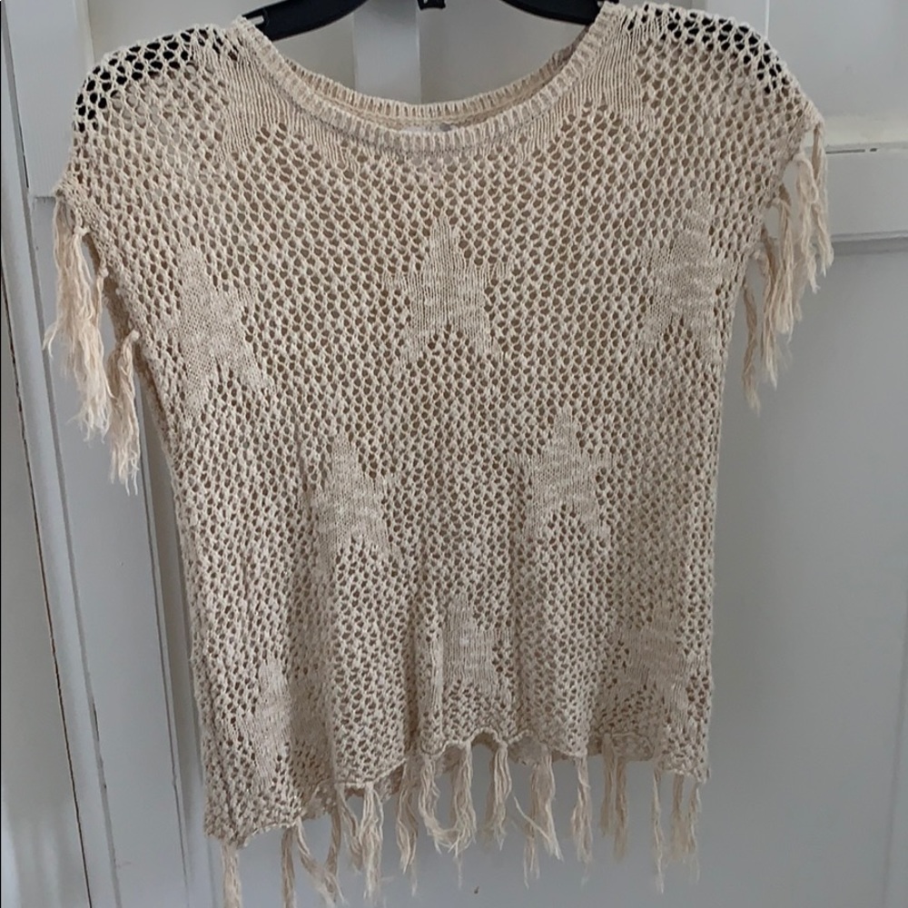 See through kids cardigan